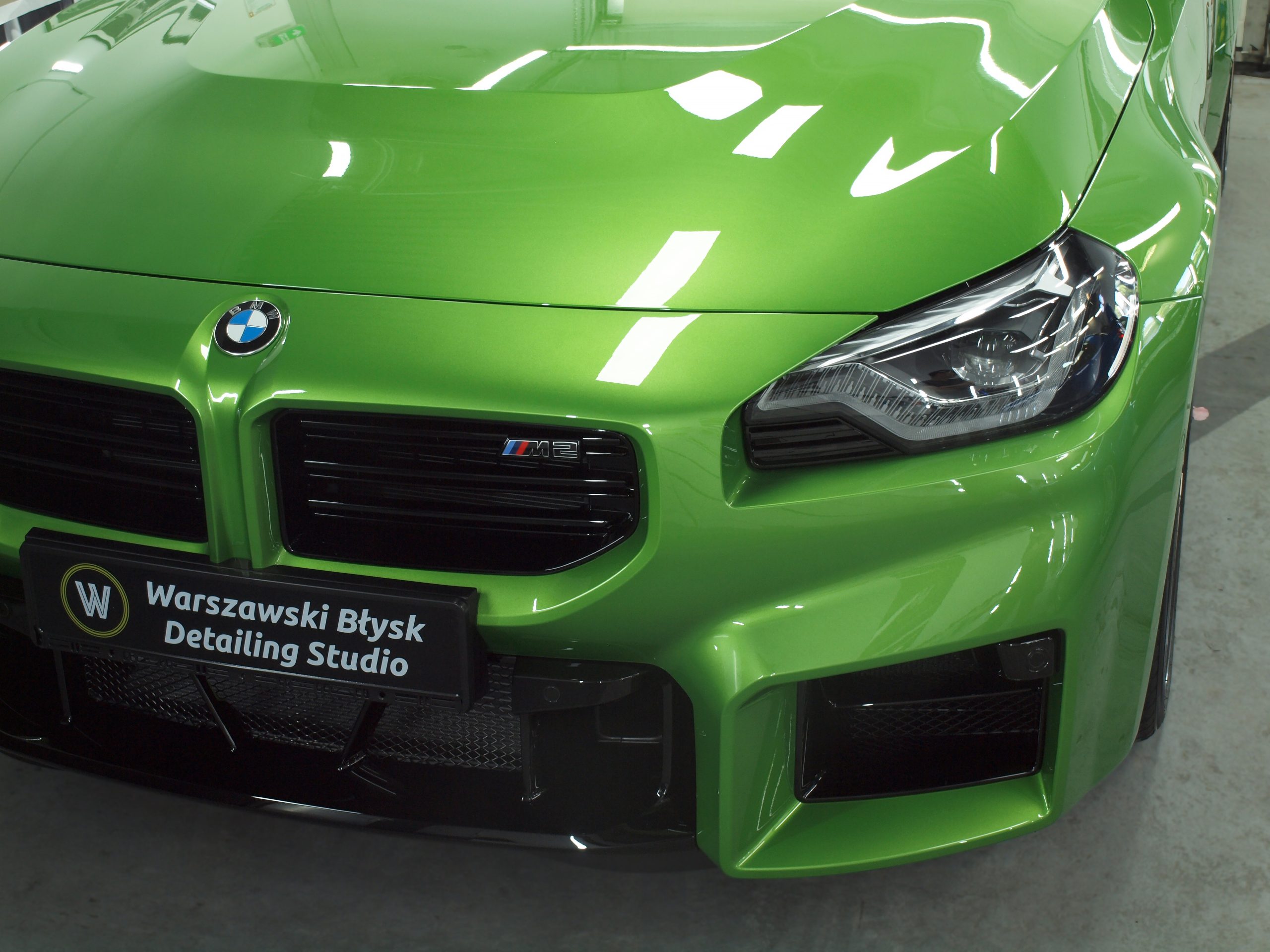 BMW M2 po oklejeniu folią PPF