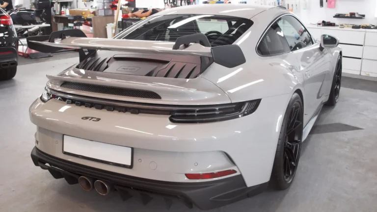Porsche 911 po oklejeniu folią PPF i zabezpieczeniu powłoką ceramiczną