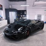 Lamborghini po zabezpieczeniu powłoką ceramiczną
