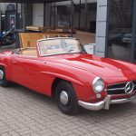 Mercedes SL po renowacji lakieru