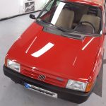 Fiat Uno po polerowaniu lakieru