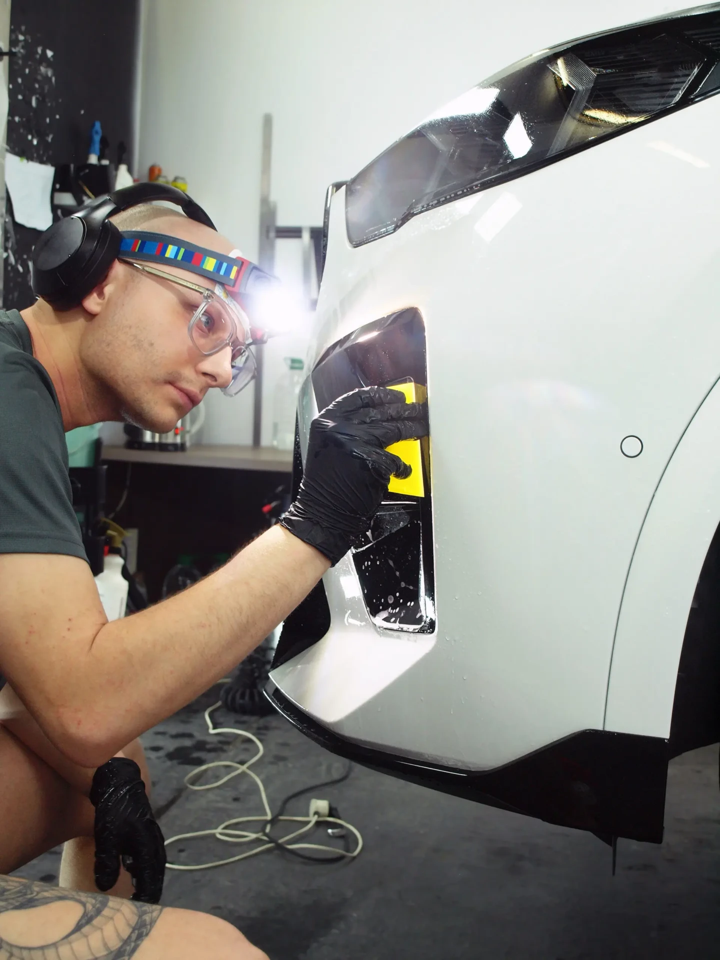 Prace detailingowe w studiu Warszawski Błysk
