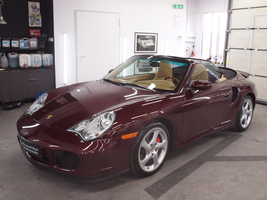 Porsche 911 po korekcie lakieru