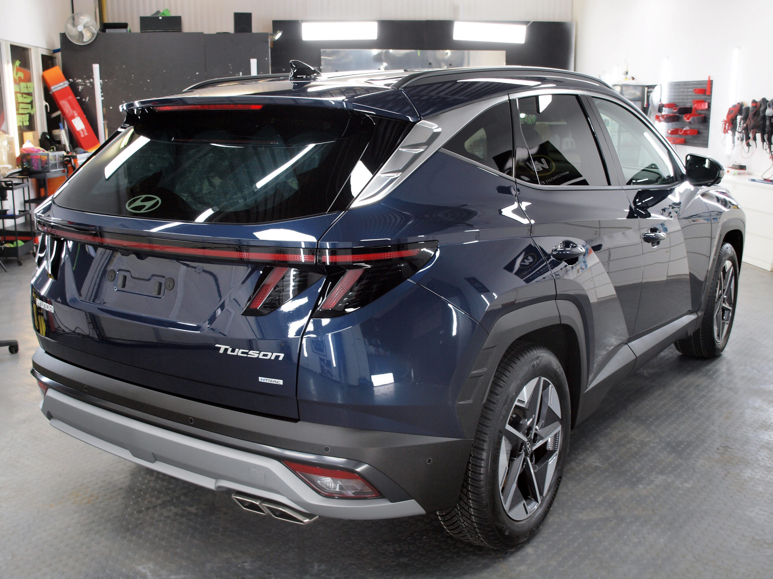 Hyundai Tucson po powłoce ceramicznej