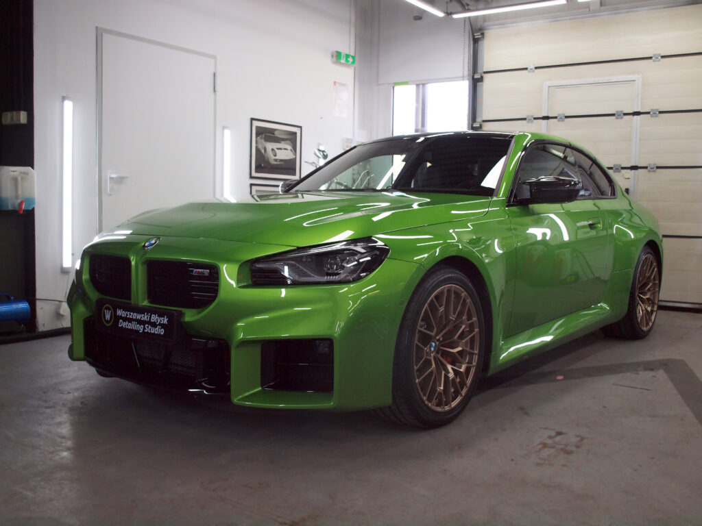 BMW M2 po oklejeniu lakieru folią PPF